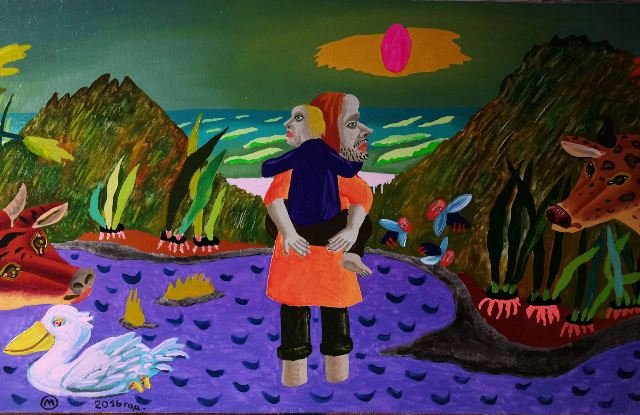 Полет фантазии: в Днепре проходит философская выставка картин (ФОТО) 1