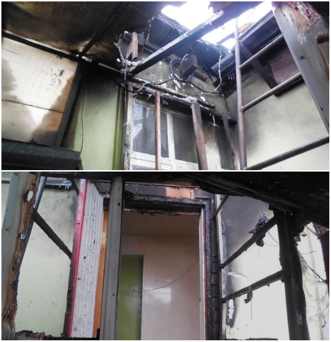 В Днепре во время пожара пострадал пенсионер (ФОТО) 1