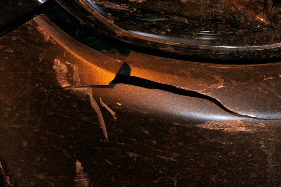 На Набережной патрульный "Приус" не поделил дорогу с  KIA (ФОТО) 5