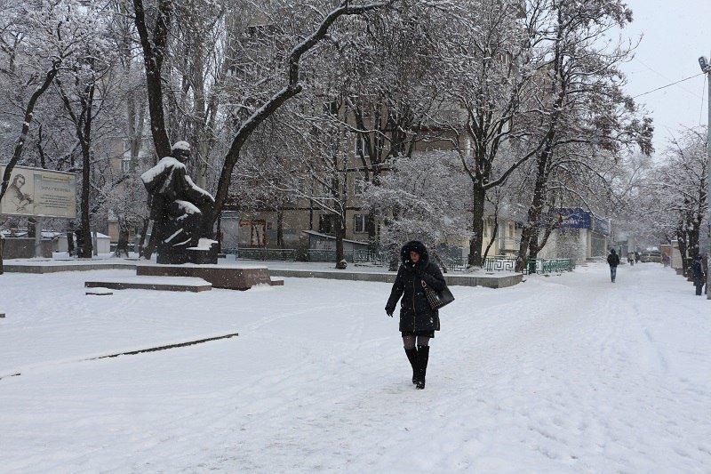 Сказочный Днепр: в город вернулась настоящая зима (ФОТО) 3