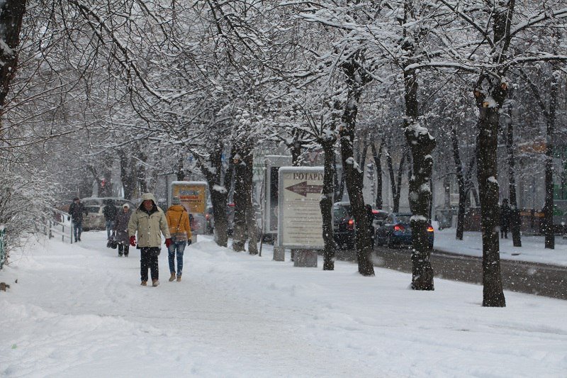 Сказочный Днепр: в город вернулась настоящая зима (ФОТО) 5