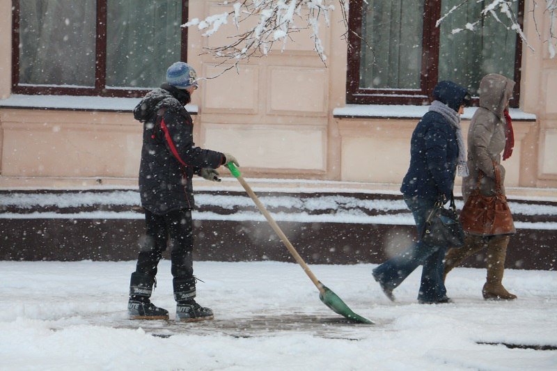 Сказочный Днепр: в город вернулась настоящая зима (ФОТО) 6