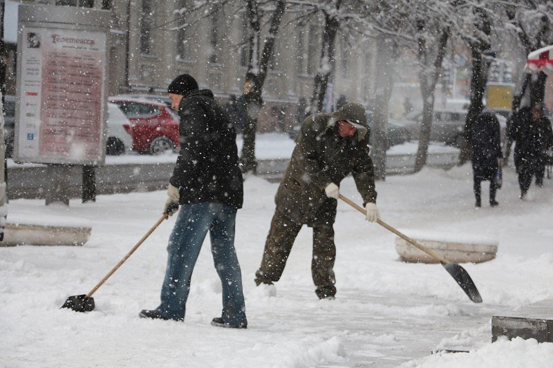 Сказочный Днепр: в город вернулась настоящая зима (ФОТО) 8