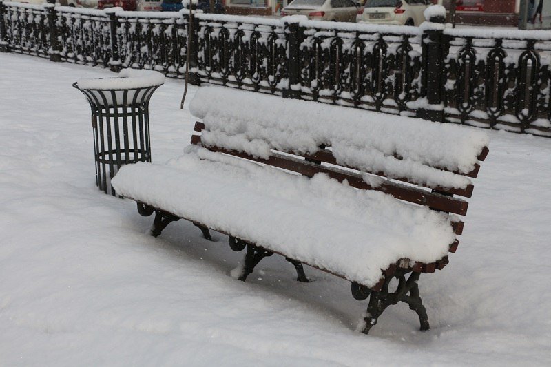 Сказочный Днепр: в город вернулась настоящая зима (ФОТО) 9