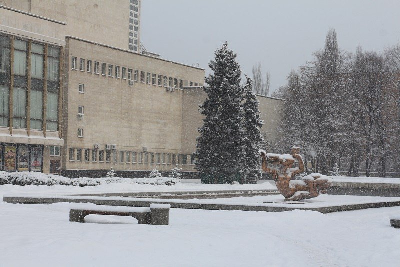 Сказочный Днепр: в город вернулась настоящая зима (ФОТО) 17