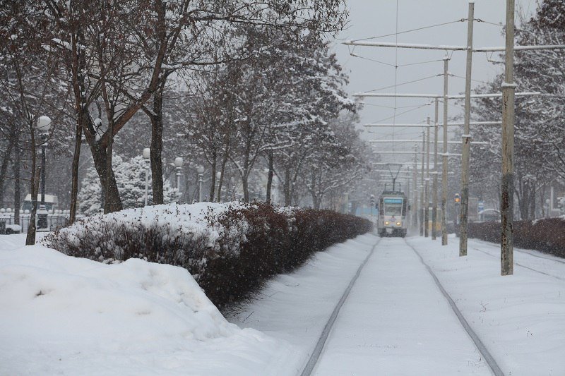 Сказочный Днепр: в город вернулась настоящая зима (ФОТО) 20