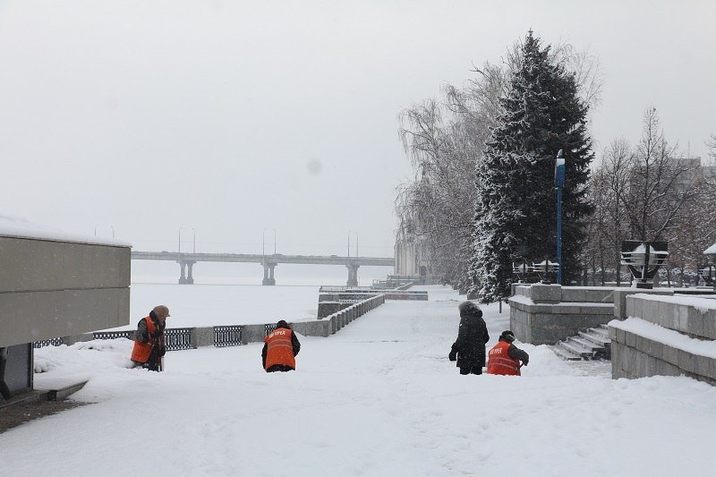 Сказочный Днепр: в город вернулась настоящая зима (ФОТО) 22