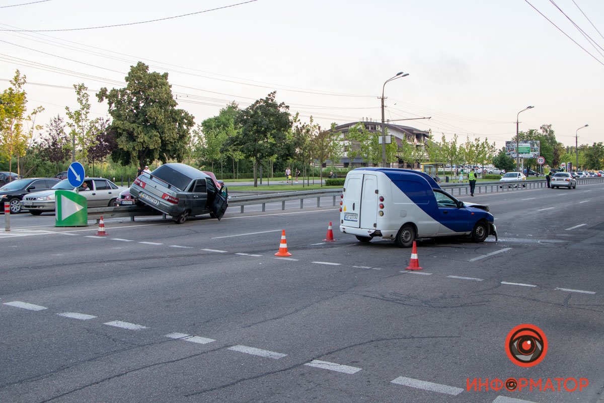 Инцидент произошел около 18:30 на Набережной Победы