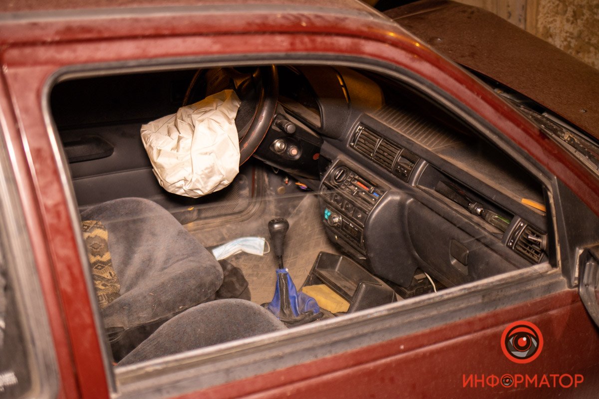 Сработала подушка безопасности Сработала подушка безопасности