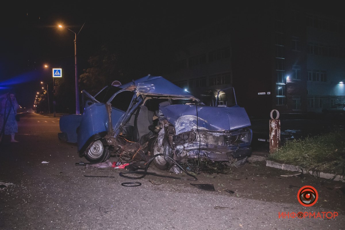 Авария случилась около 1:30