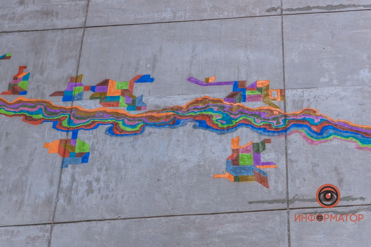 Художник будет изображать геометрические формы, которые символизируют город Художник будет изображать геометрические формы, которые символизируют город