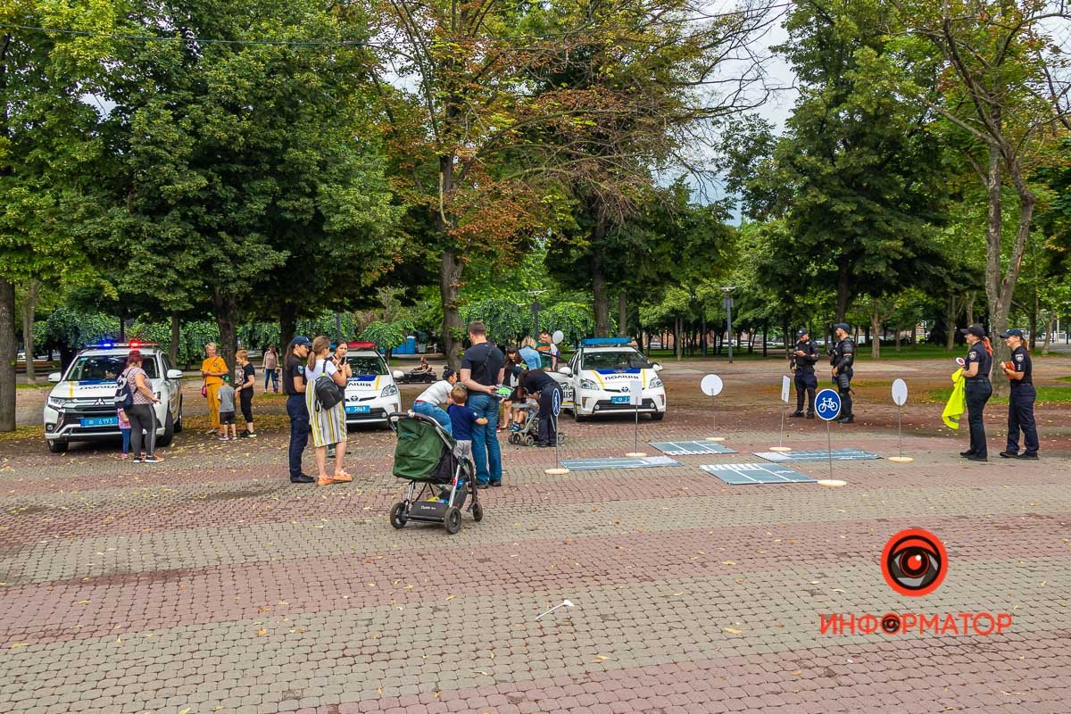 Акция в преддверии дня Национальной полиции, который ежегодно отмечается 4 июля