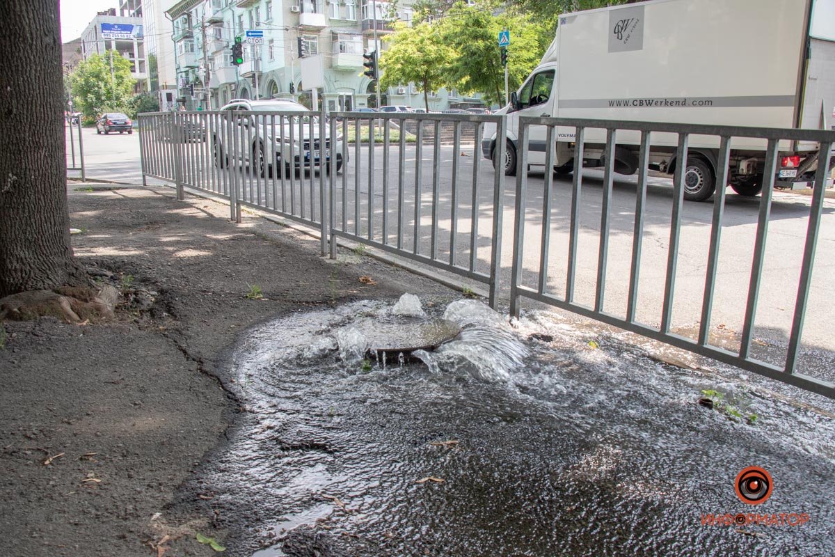 Район перекрестка с улицей Гоголя Район перекрестка с улицей Гоголя
