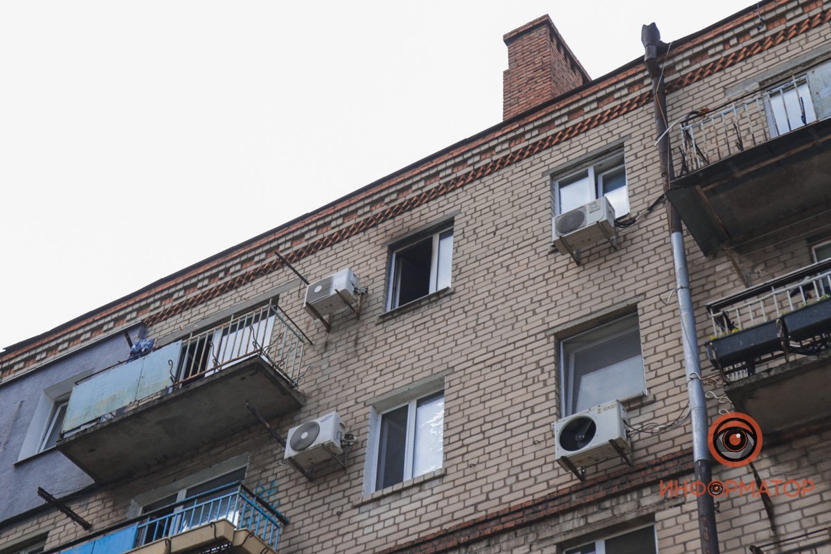 Пожар был на 5 этаже