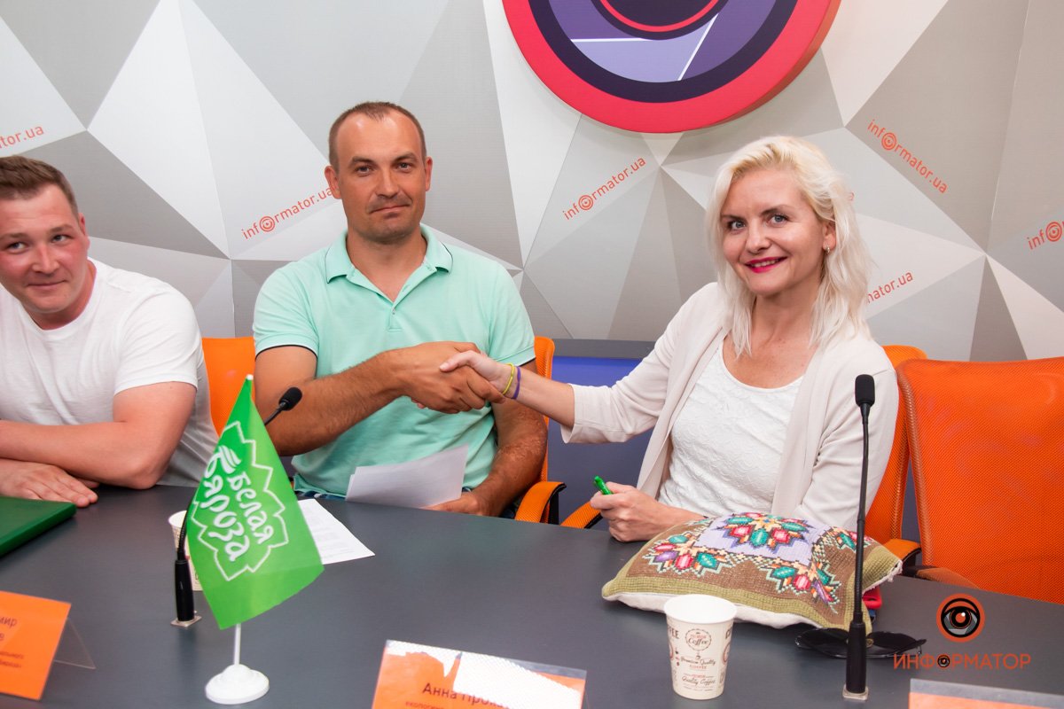 ТМ «Бєлая Бяроза» и организация «Zero Waste Kharkiv» подписали меморандум о сотрудничестве