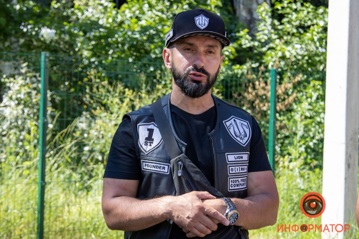 Георгий Попов, представитель организации "Байкеры Украины"
