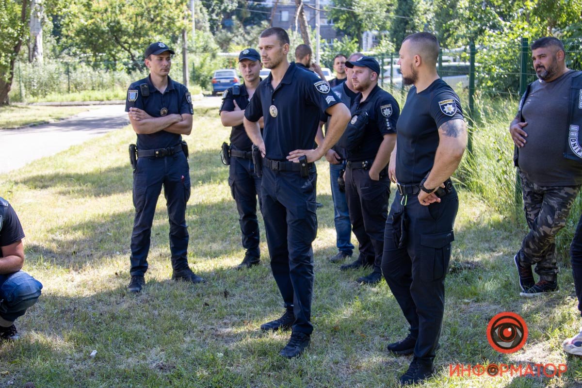 За порядком следили полицейские