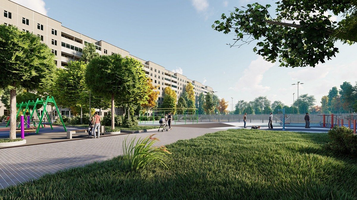 Установят 43 лавочки, урны, высадят деревья Установят 43 лавочки, урны, высадят деревья