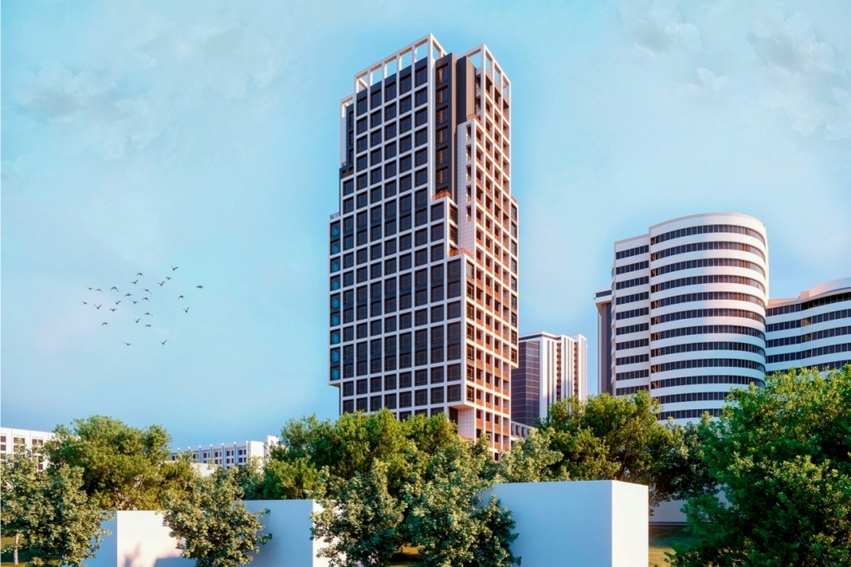 21-этажная жилая башня высотой в 83,5 метров