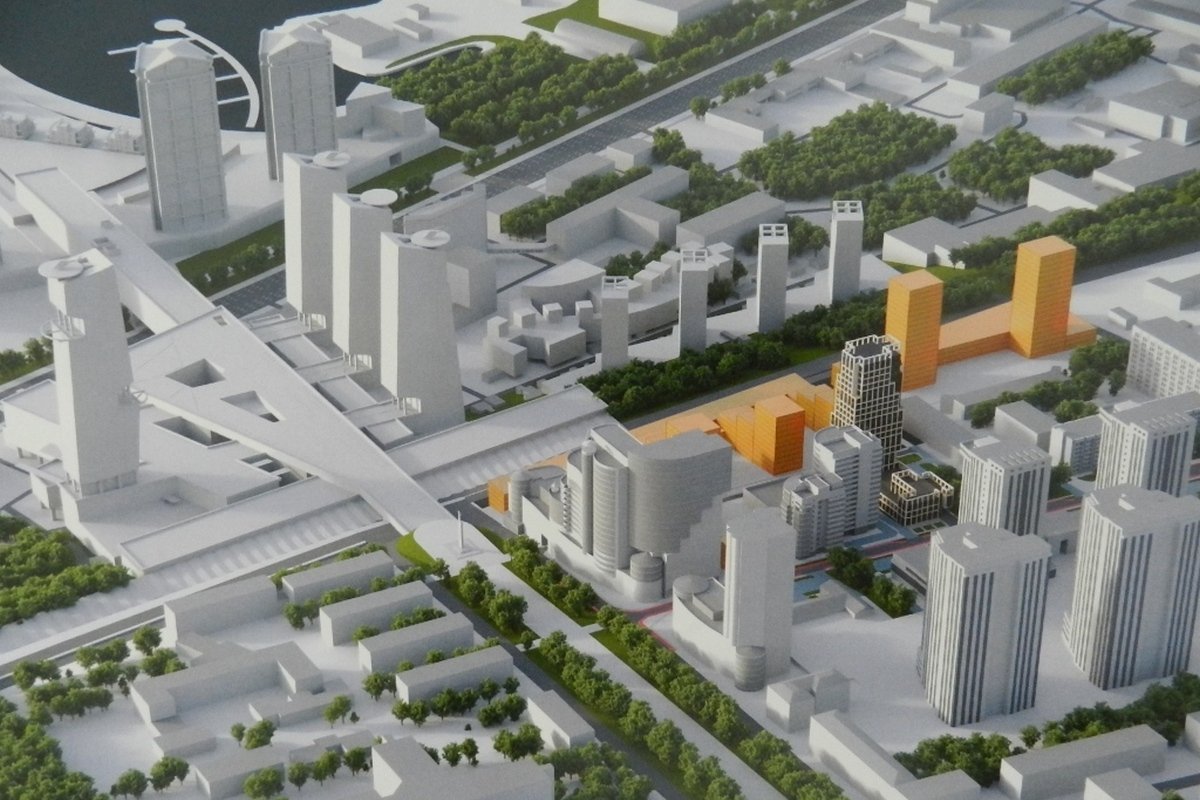 Михаил Алипов в своем проекте показал видение развития данного района в целом