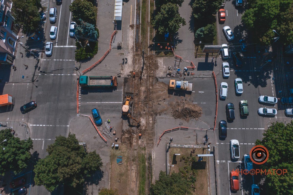 Ремонт трамвайных путей