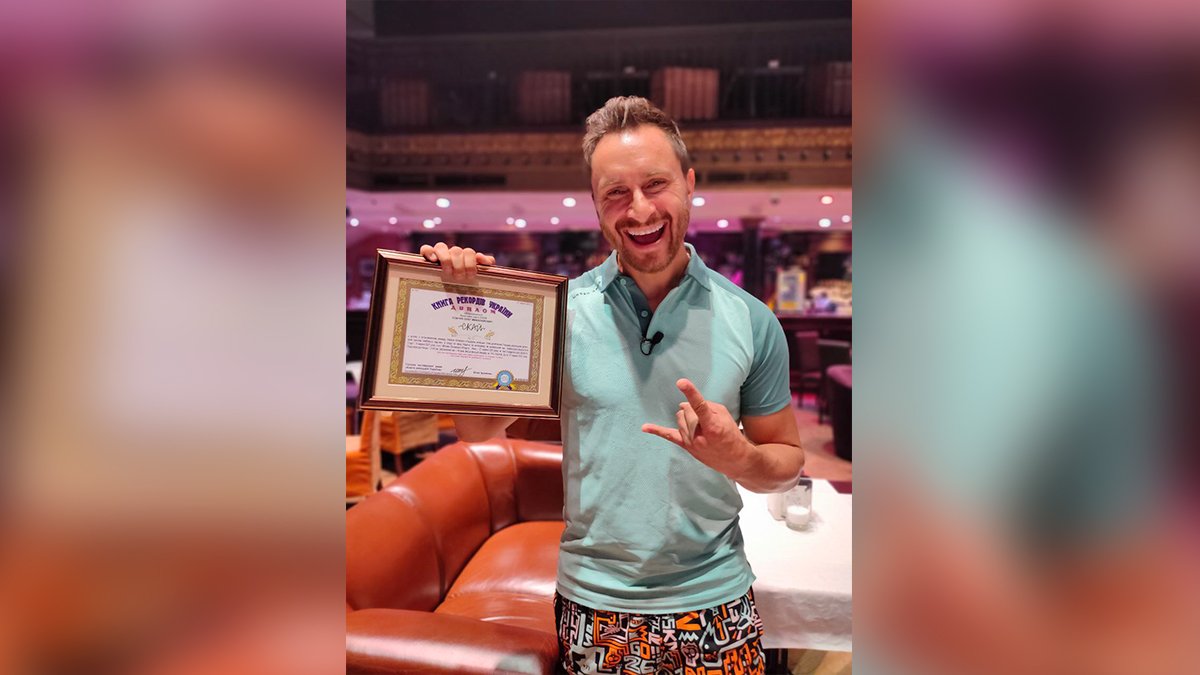 Олег Собчук попал в Книгу рекордов Украины