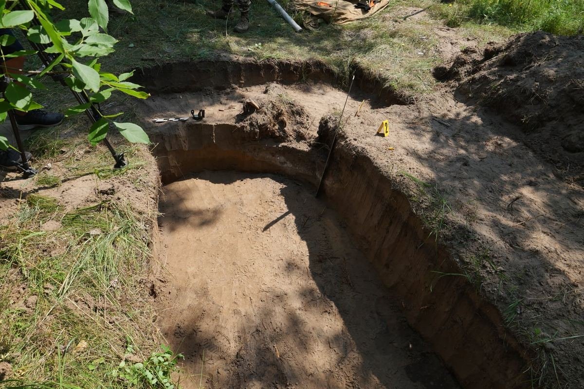 12 июля начали исследования части Ломовского плацдарма