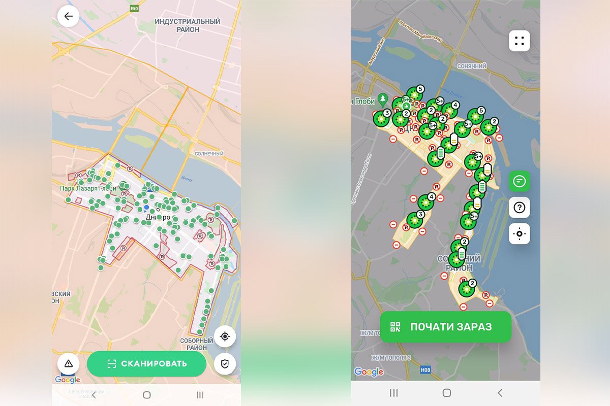 В Днепре появился еще один сервис проката самокатов: сравнение Kiwi и Bolt 1
