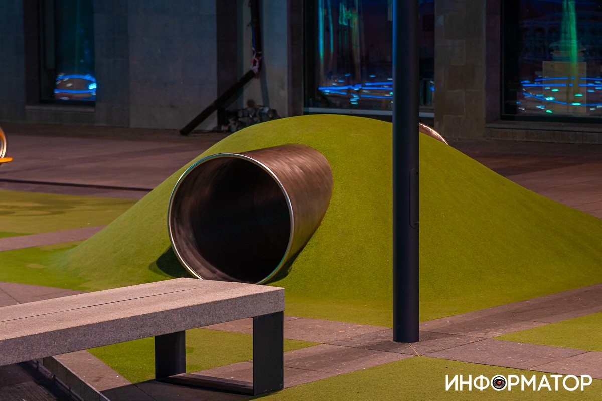 Тоннель на детской площадке