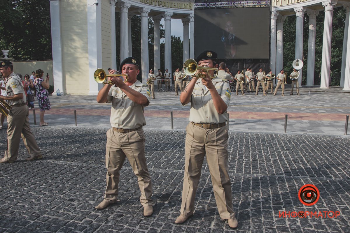Яркая часть перфоманса 