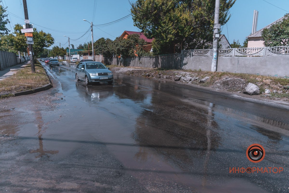 несколько улиц в Диевке покрыты водой несколько улиц в Диевке покрыты водой