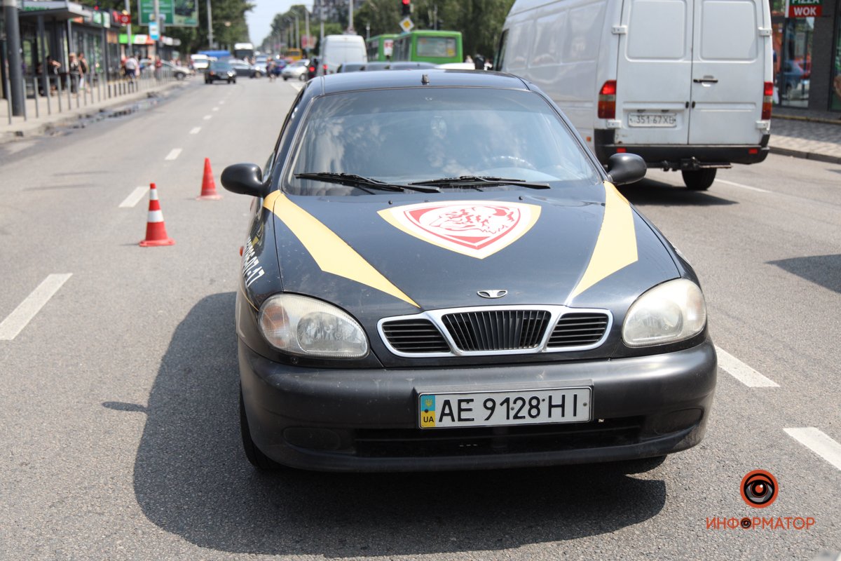 Lanos двигался в сторону Янтарной Lanos двигался в сторону Янтарной