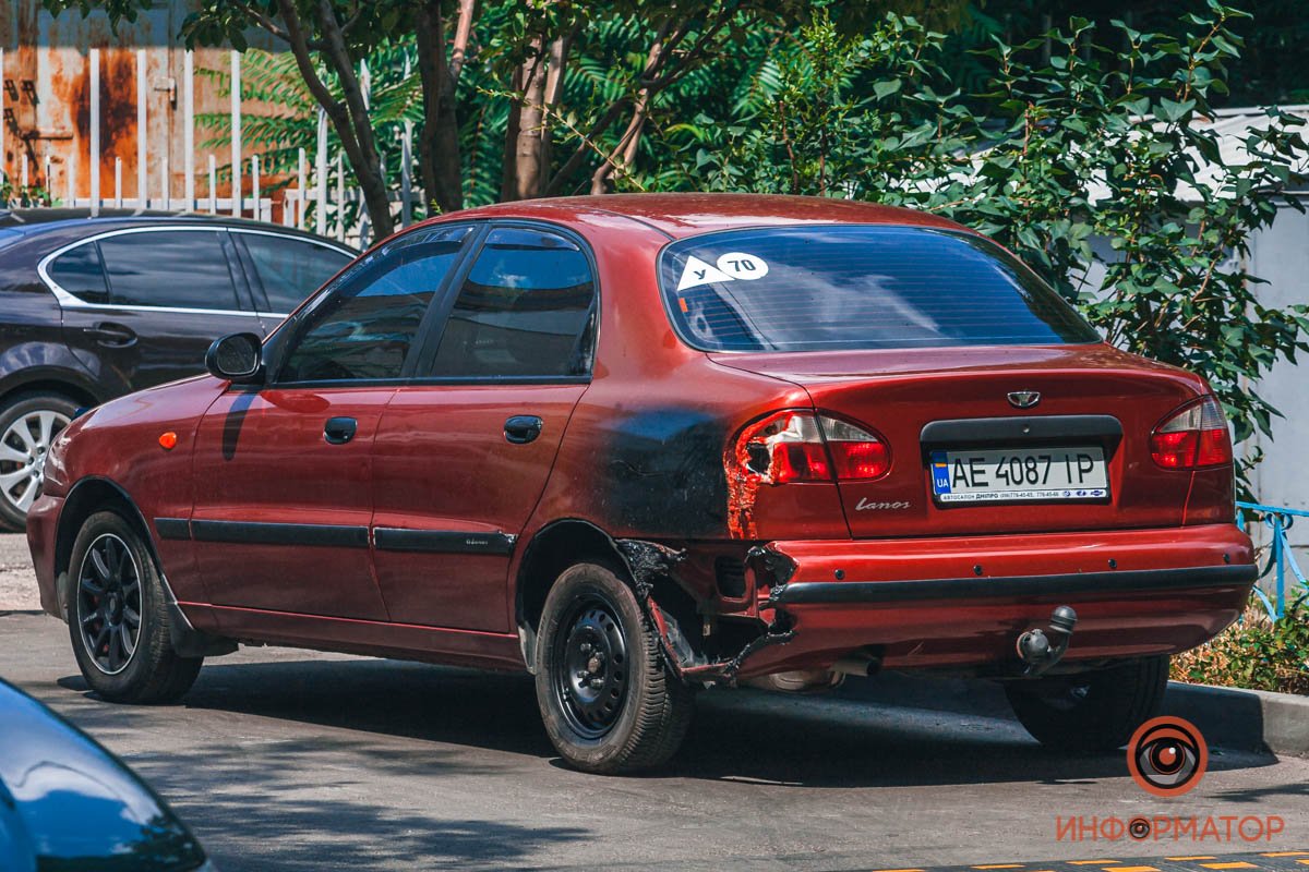 Также испорчен кузов Daewoo Lanos