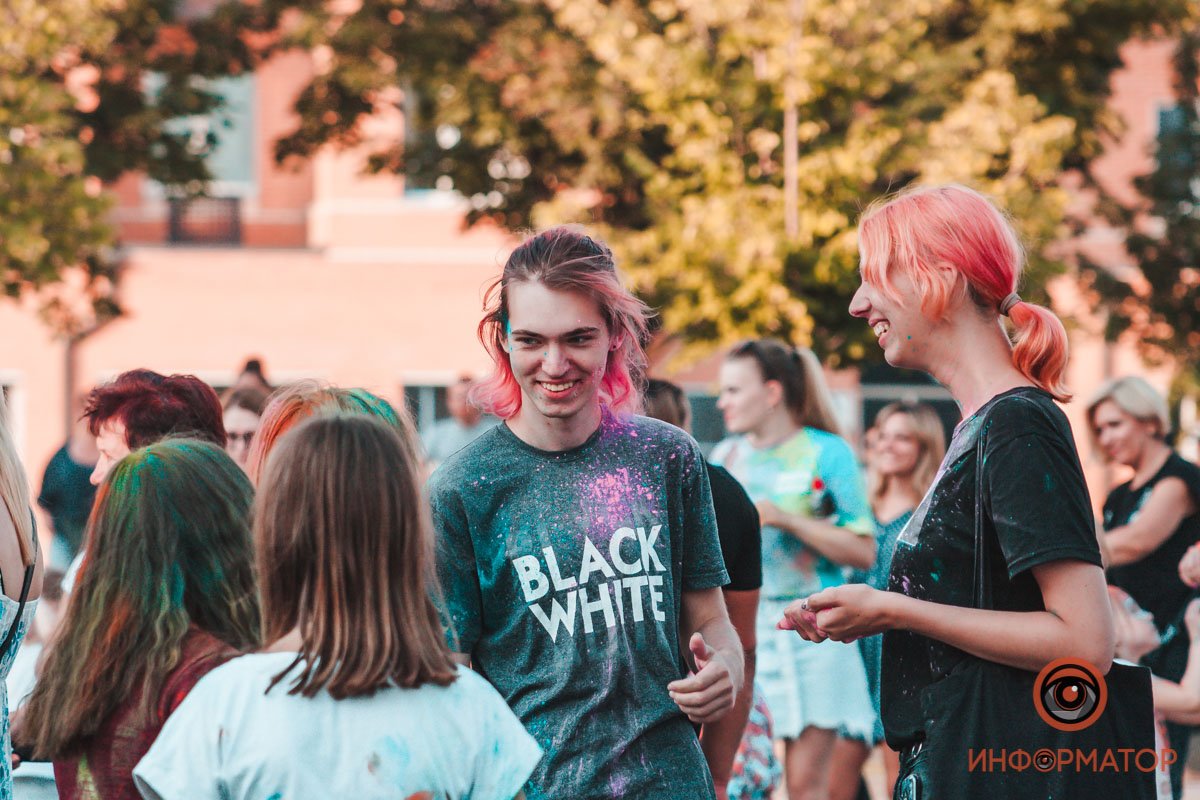 Black, white and pink