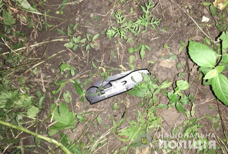 Нож, которым нанесли удар Нож, которым нанесли удар