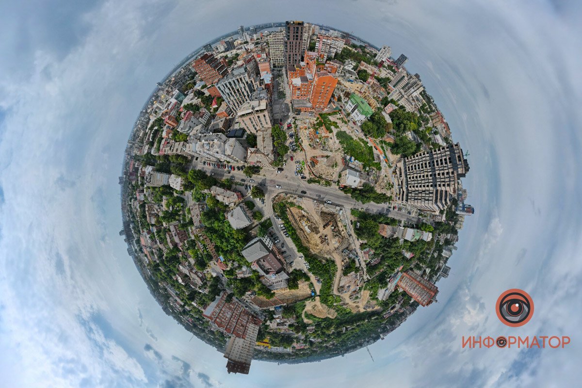 Люби Днепр на все 360: как выглядит город в необычном ракурсе 1