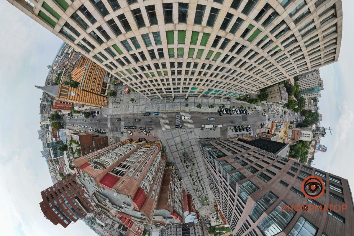 Люби Днепр на все 360: как выглядит город в необычном ракурсе 3
