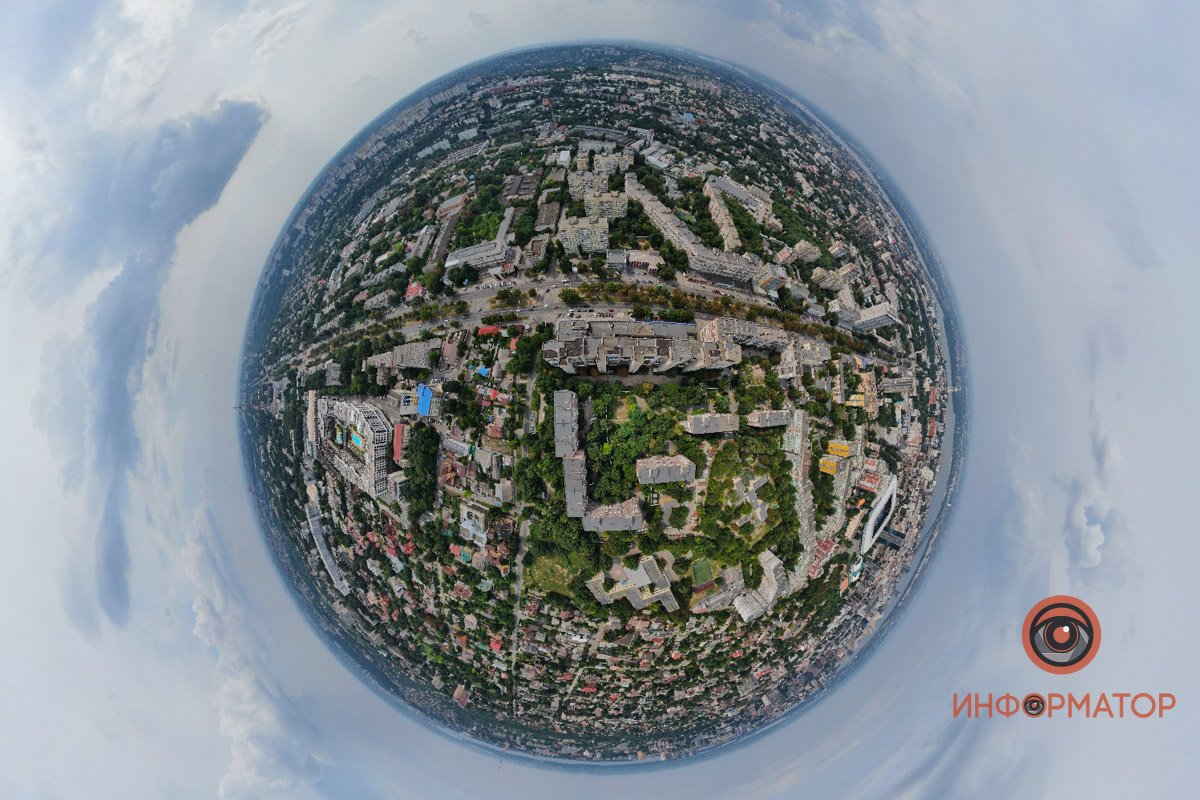 Люби Днепр на все 360: как выглядит город в необычном ракурсе 4