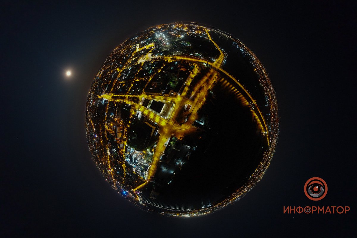 Люби Днепр на все 360: как выглядит город в необычном ракурсе 8