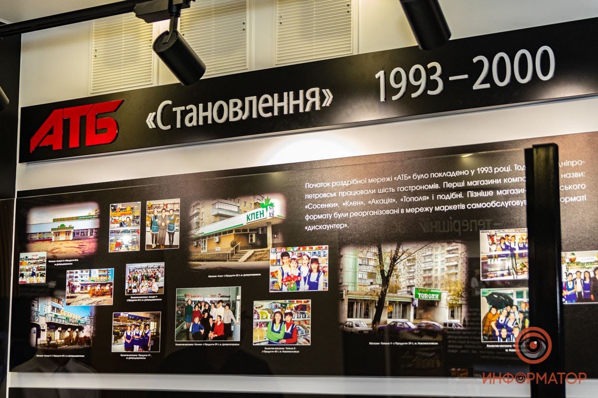В Днепре открылся музей торговой сети АТБ 3