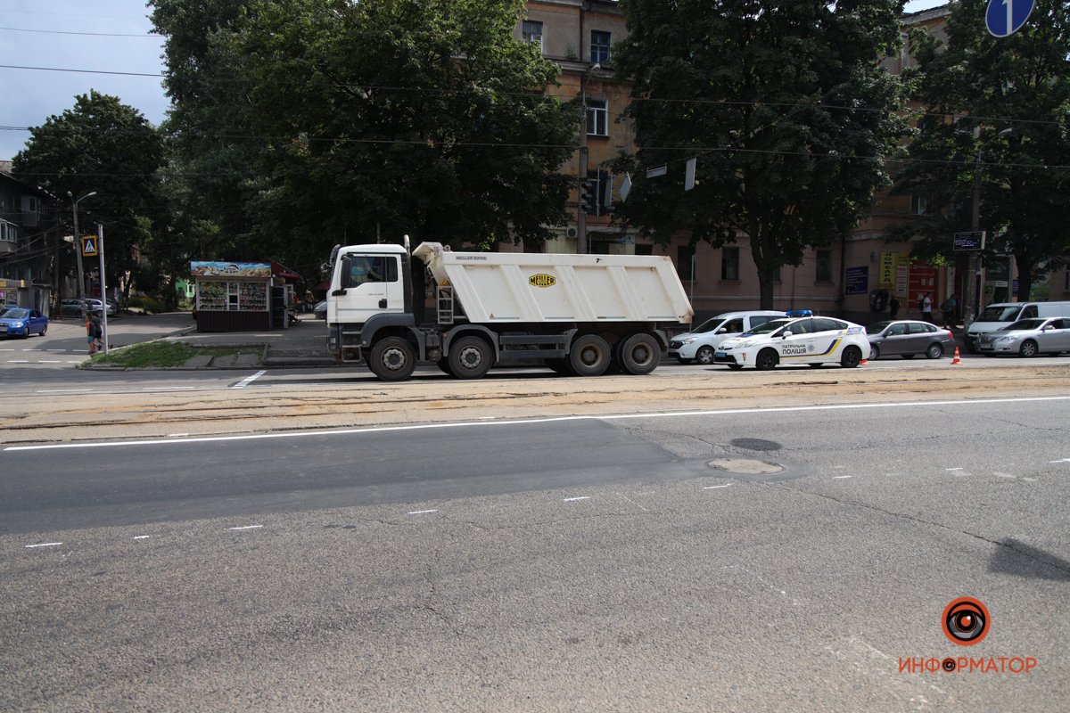 ДТП на проспекте Ивана Мазепы, в районе улицы Авиационной