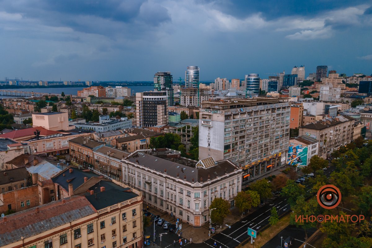 В Днепре прошел долгожданный летний дождь 8