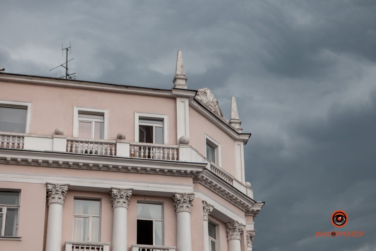 В Днепре прошел долгожданный летний дождь 21