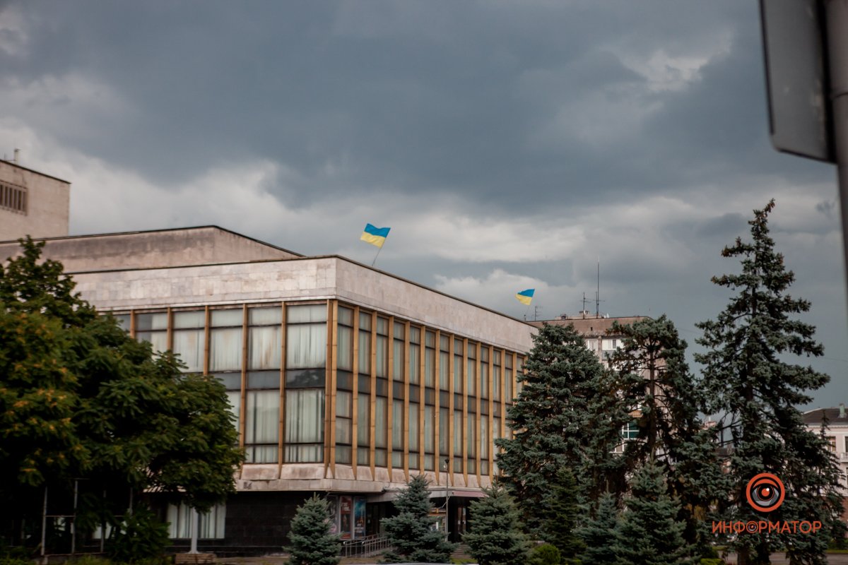 В Днепре прошел долгожданный летний дождь 24