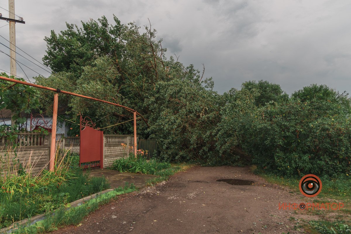 После получасовой грозы