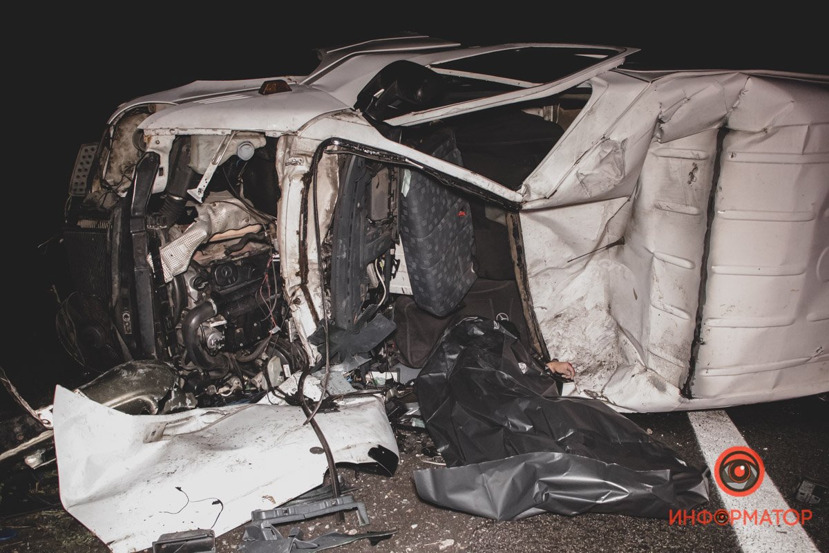 30-летний водитель Mercedes Sprinter погиб на месте