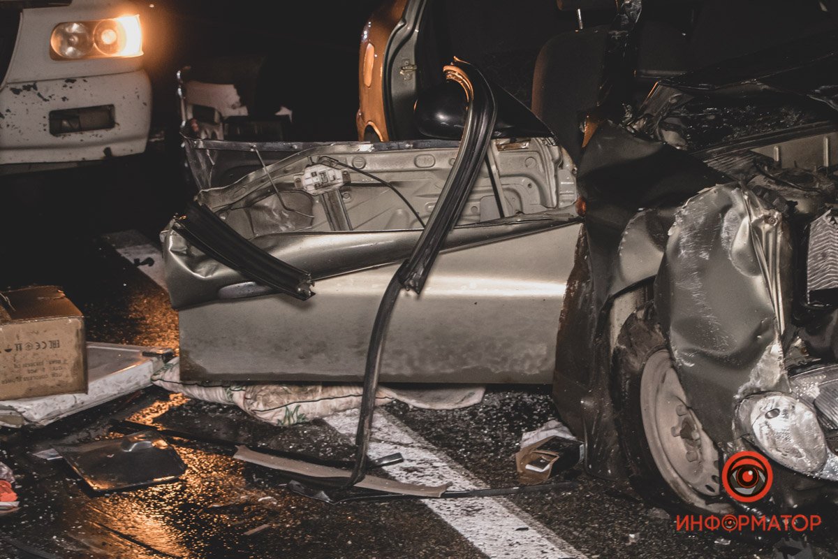 Lanos двигался в сторону Днепра