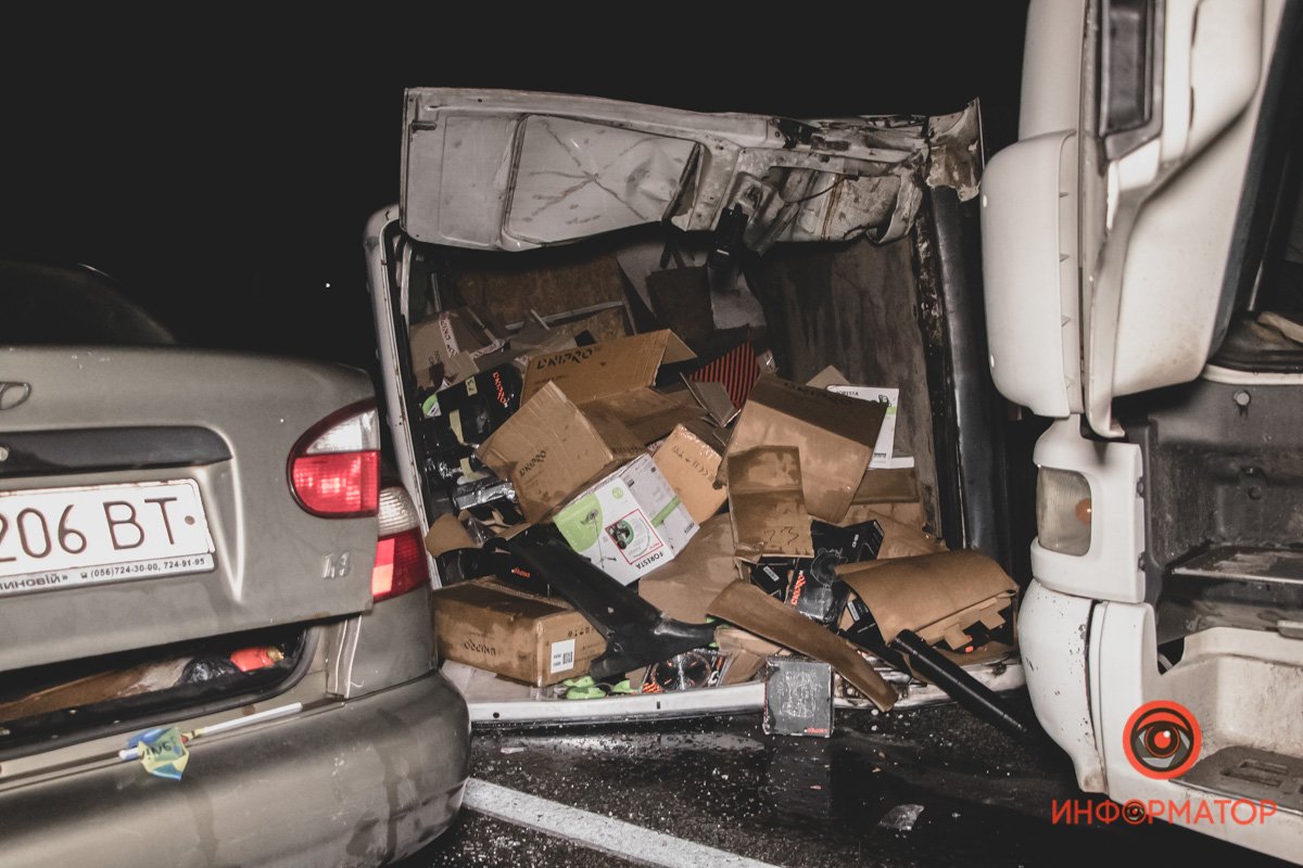 Lanos совершал манёвр 