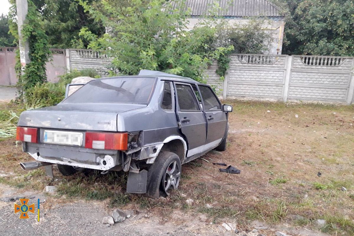 В Новомосковске произошло ДТП