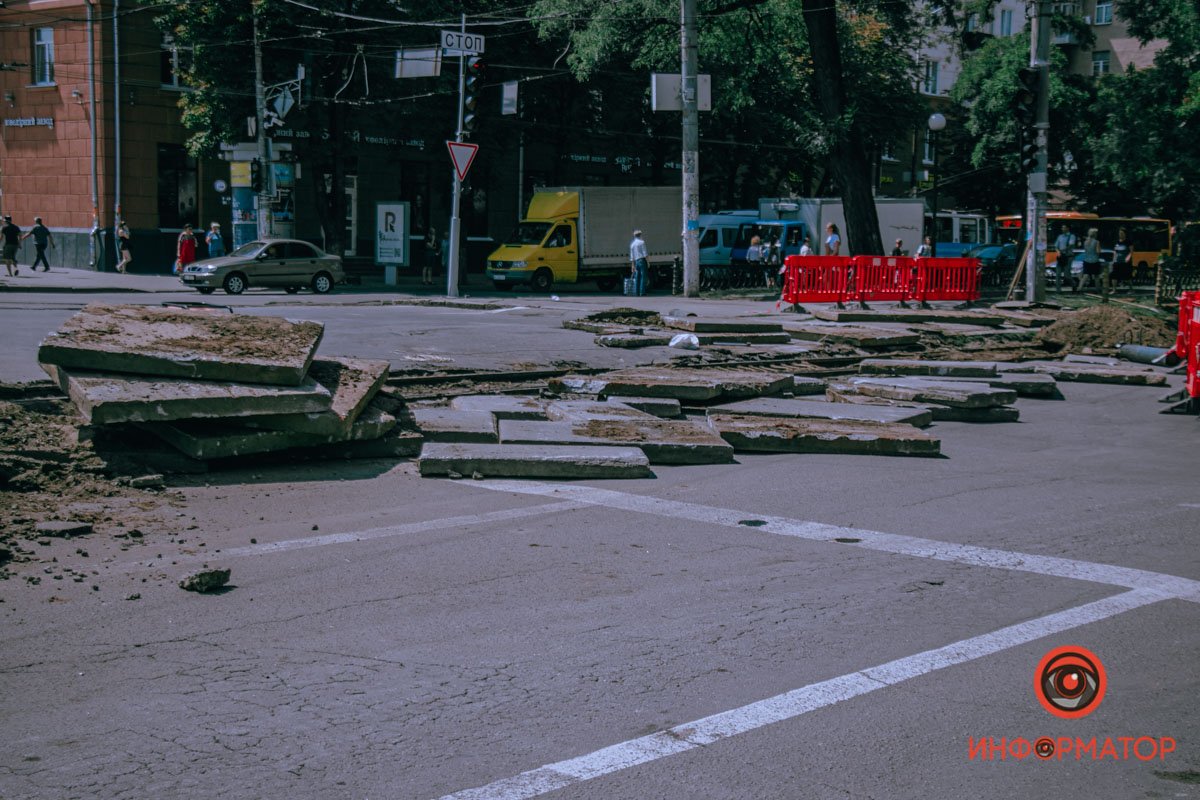 В центре образовались пробки